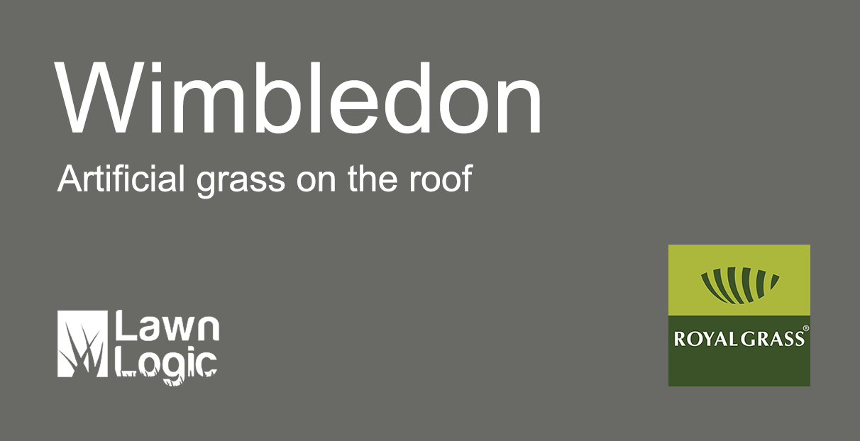 grass on the roof at Wimbledon